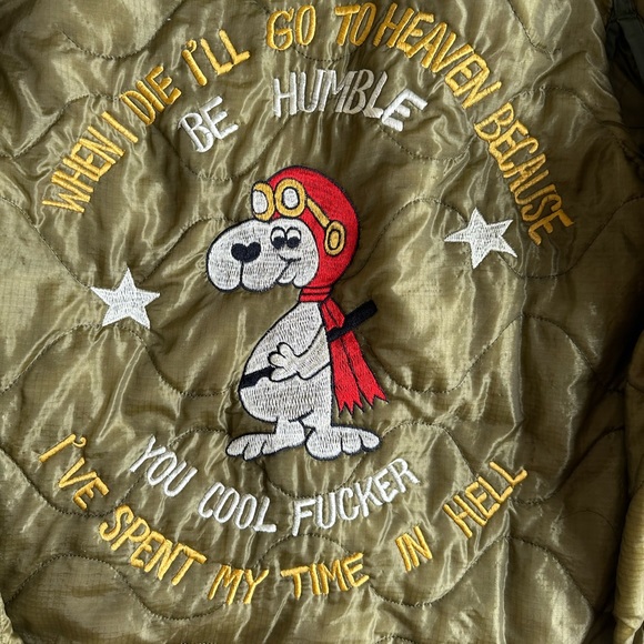 Vintage bomber liner from Japan - Picture 7 of 9